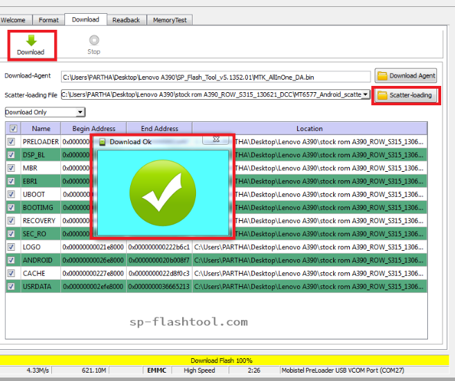 sp flash tool
